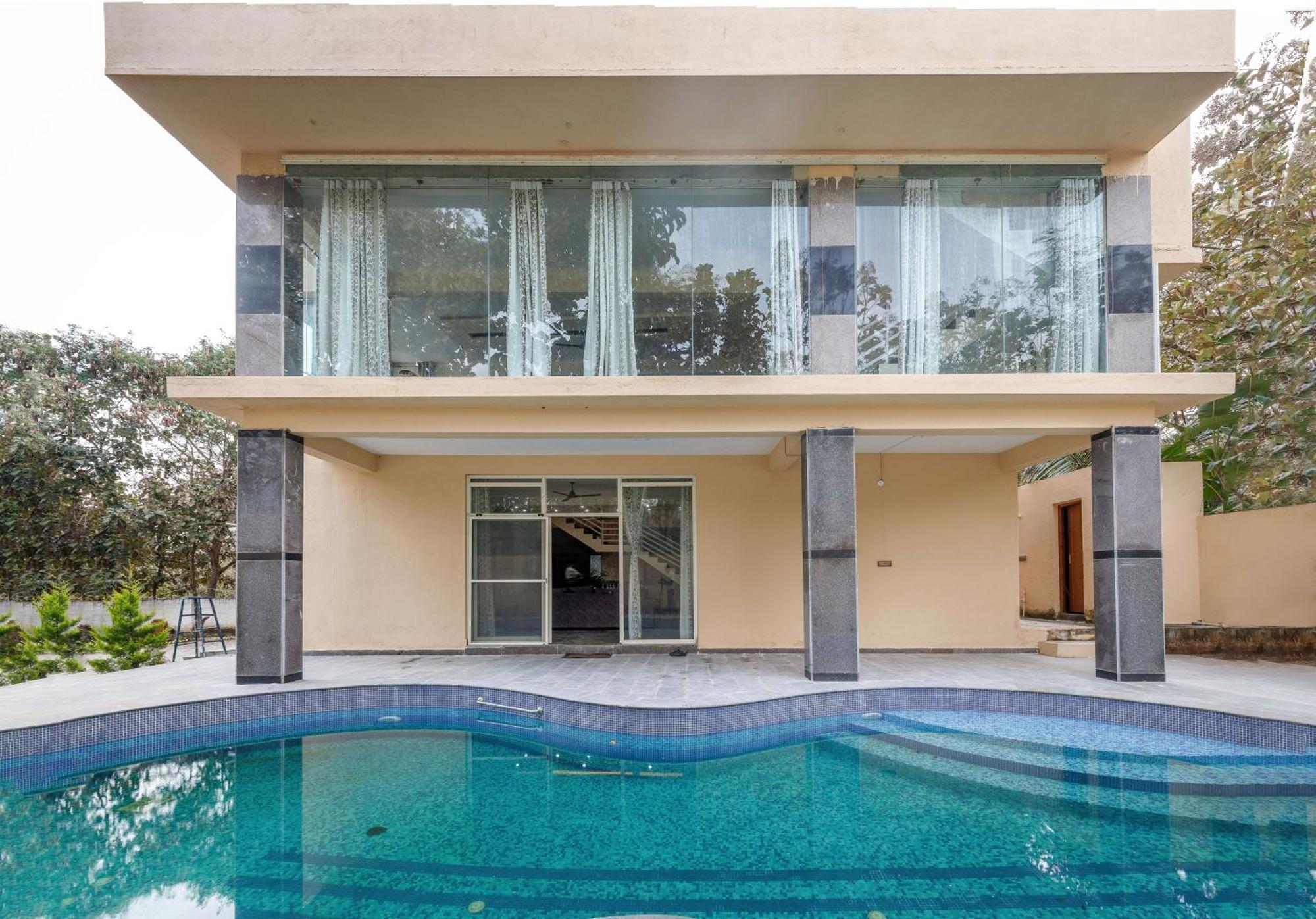 Villa Exotica By Stayjade5Bhkpoolacprojector Denkanikottai Εξωτερικό φωτογραφία