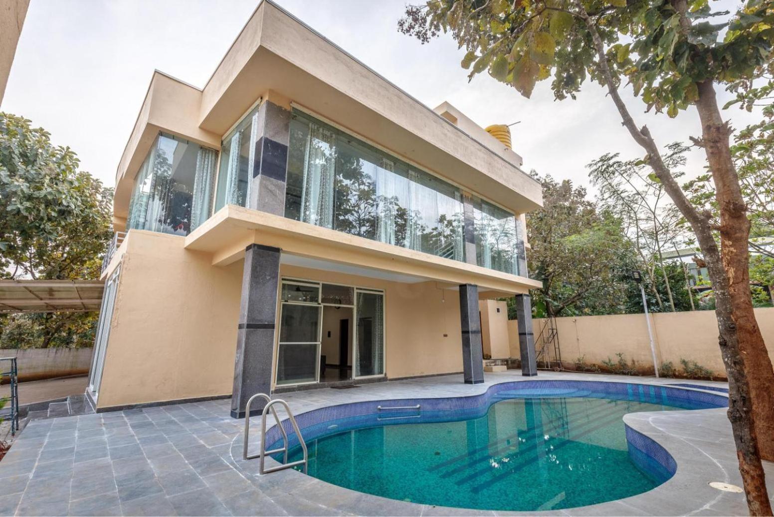 Villa Exotica By Stayjade5Bhkpoolacprojector Denkanikottai Εξωτερικό φωτογραφία